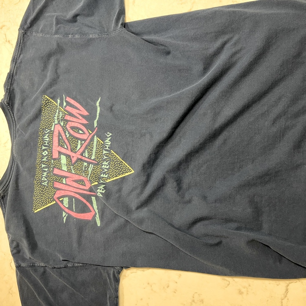 Vintage Old Row Branded Shirt - Comfort Colors XL